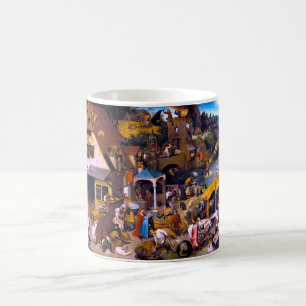 Niederländische Sprichwörter, Pieter Bruegel der Kaffeetasse