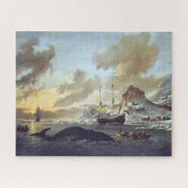 Niederländische Walfänger Spitzbergen Abraham Stor