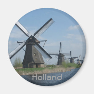 Niederländische Windmühlen Magnet