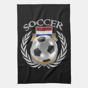Niederländischer Fan-Gang des Fußball-2016 Küchentuch