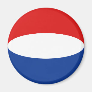 Niederländischer Fisheye Flaggen-Magnet Magnet
