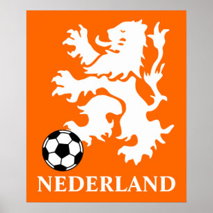 Niederländischer Fußball Poster