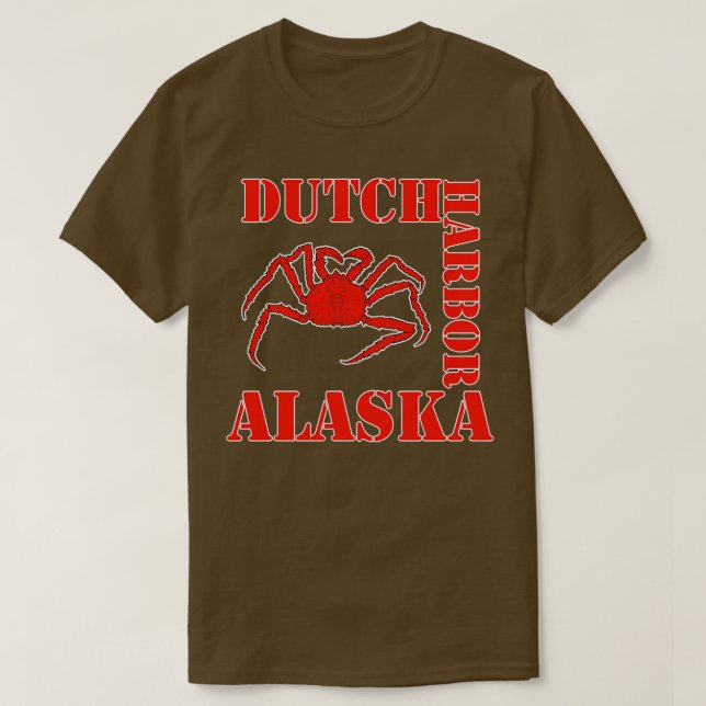 Niederländischer Hafen Alaska T-Shirt (Design vorne)