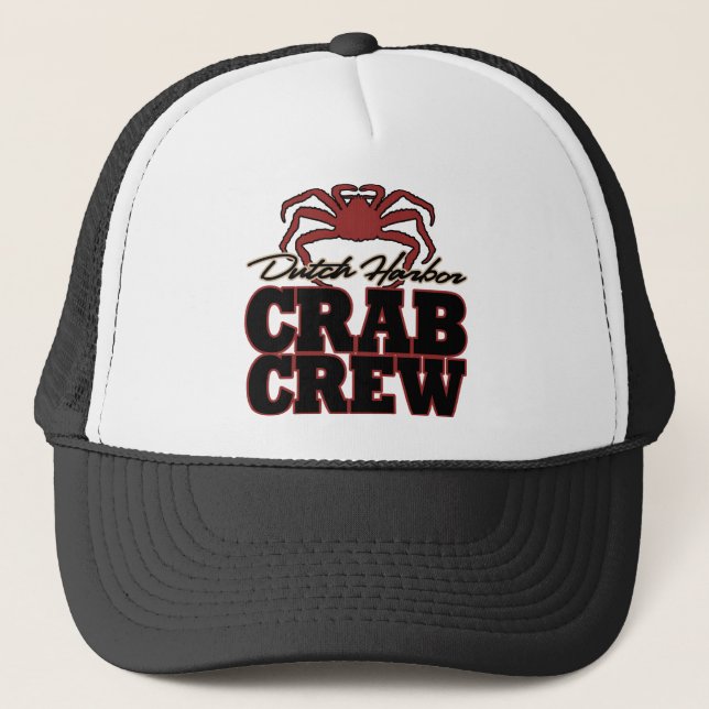 NIEDERLÄNDISCHER HAFEN CRABCREW TRUCKERKAPPE (Vorderseite)