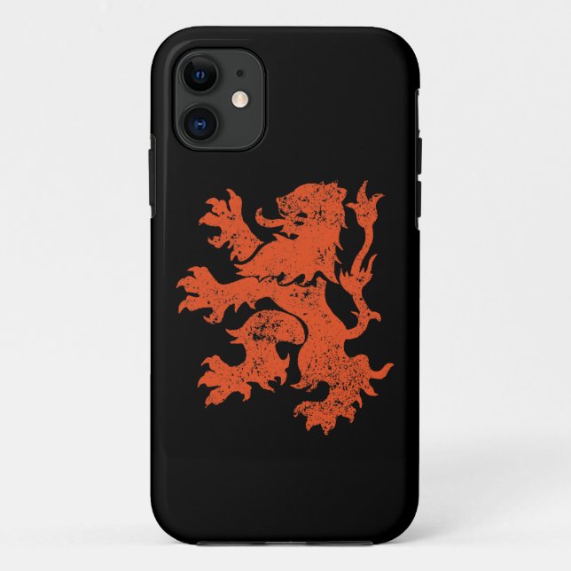 Niederländischer Löwe Case-Mate iPhone Hülle (Rückseite)