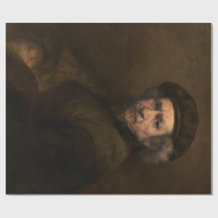 Niederländischer Maler Rembrandt Goldenes Zeitalte Geschenkpapier