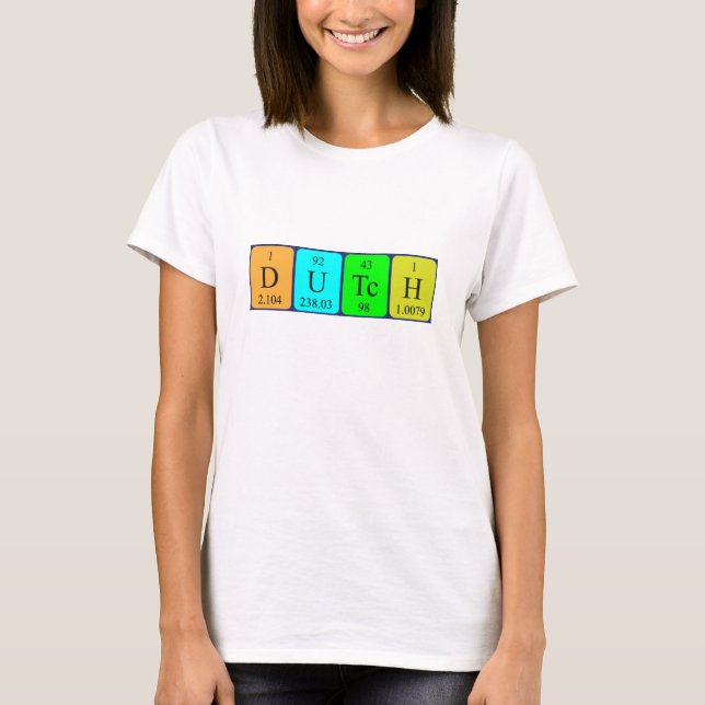 Niederländisches Periodenpatriotisches Shirt (Vorderseite)