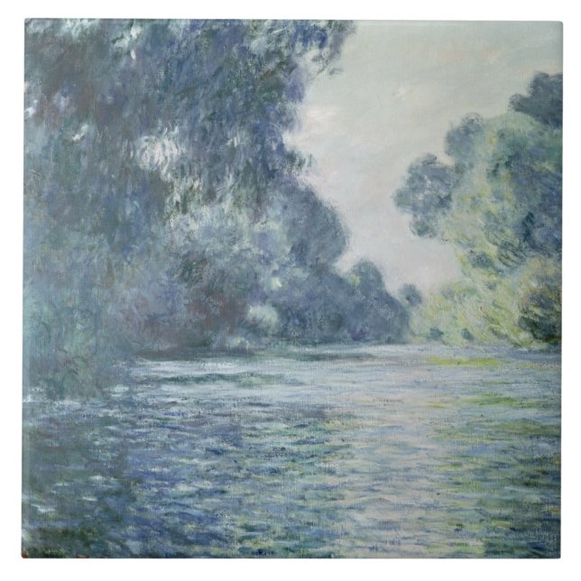 Niederlassung Claude Monets | der Seines nahe Fliese (Vorderseite)