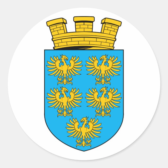 niederösterreich, Österreich Runder Aufkleber (Vorderseite)