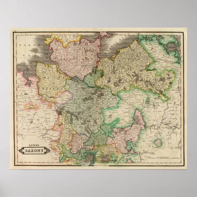 Niedersachsen Poster (Vorne)