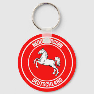 Niedersachsen-RundEmblem Schlüsselanhänger