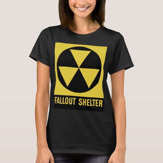 Niederschlag-Schutz-nukleares T-Shirt (Vorderseite)