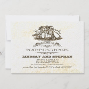 Niederschlagsernte rustikale Landeverpflichtung Einladung