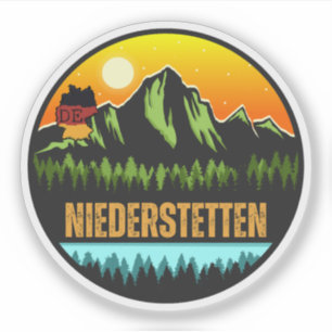 Niederstetten, Baden-Württemberg Deutschland Aufkleber