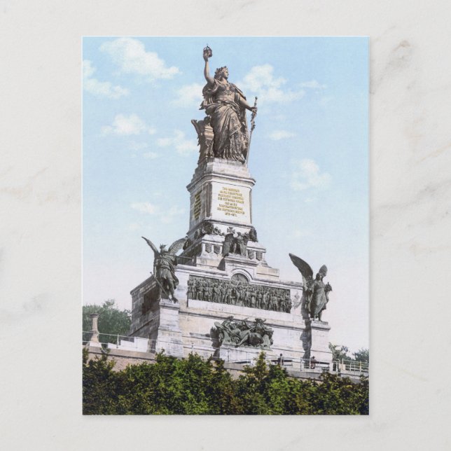 Niederwalddenkmal Postkarte (Vorderseite)