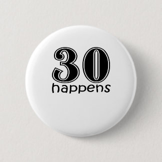 Niedlich, "30 geschieht " button