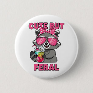 Niedlich aber Feral Button