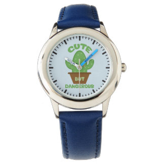 Niedlich, aber gefährlich - Kawaii Cactus - Funny Armbanduhr