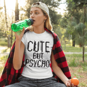 NIEDLICH, ABER PSYCHO, Funny Ladys T - Shirt