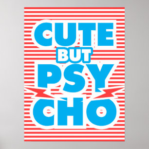 Niedlich Aber Psycho, Modell 2 Poster