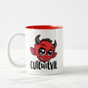 Niedlich aber schlecht zweifarbige tasse