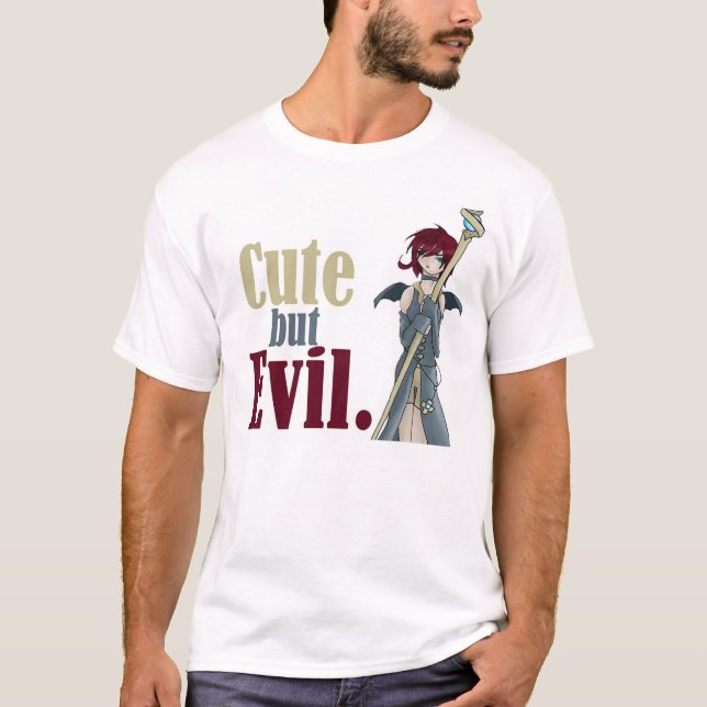 Niedlich aber Übel T-Shirt (Vorderseite)