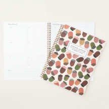 Niedlich Acorn Girl bunt pink