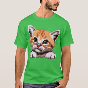 Niedlich Adorable Cat 3 T-Shirt