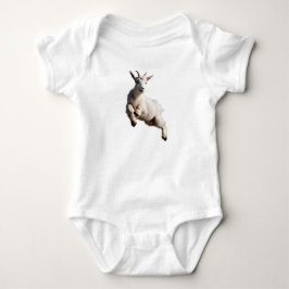 Niedlich Adorable Jumping Baby Goat Kid Baby Strampler