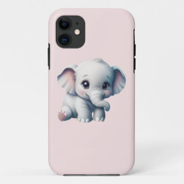 Niedlich Adorable Kawaii Baby Elephant Case-Mate iPhone Hülle