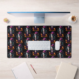 Niedlich Adorable Kawaii Halloween Hexe Schreibtischunterlage