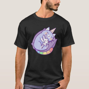 Niedlich Adorable Kitty Cat Unicorn T-Shirt