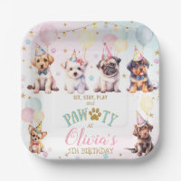 Niedlich Adorable Puppy Hunde Balloons Geburtstags
