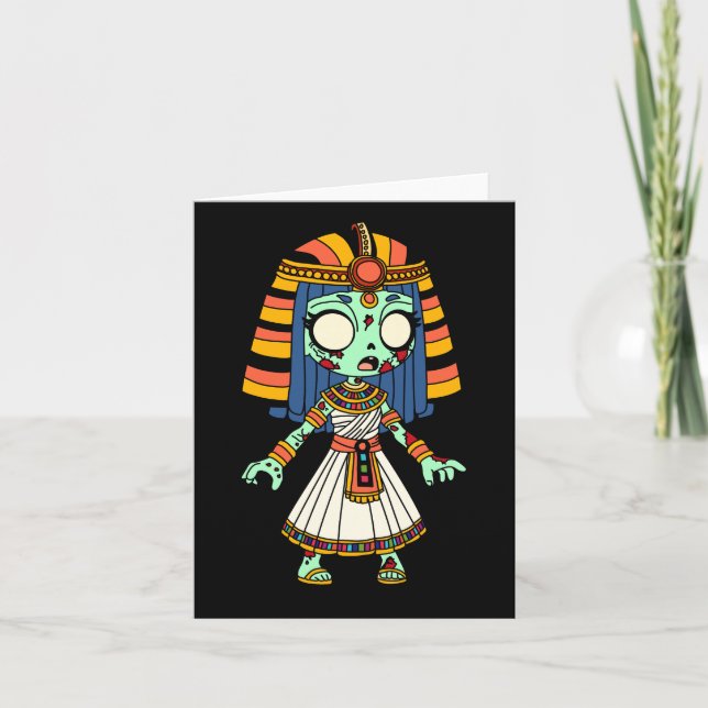 Niedlich ägyptischer Zombie (Vorderseite)