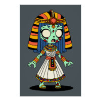 Niedlich ägyptischer Zombie