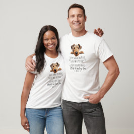 Niedlich Airedale Dog Vater Funny T-Shirt