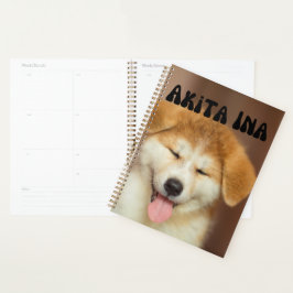 Niedlich Akita Ina Welppy Calendar Planner Planer