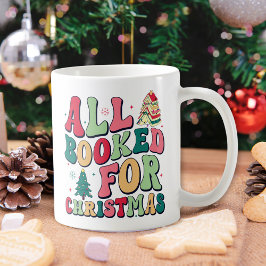 Niedlich alle für Weihnachts-Bibliothekar gebucht Kaffeetasse