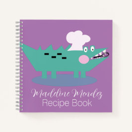 Niedlich Alligator Baker Rezept Kinder Notizbuch