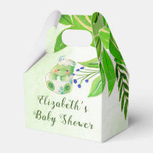 Niedlich Alligator Green Gold Blume Kinderdusche