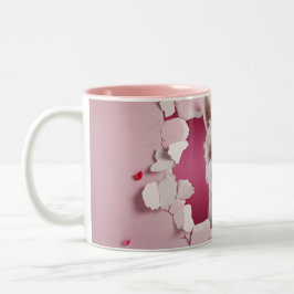 Niedlich Alpaca Zweifarbige Tasse