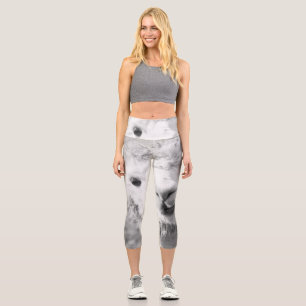 Niedlich Alpaka bw 1 #animal #nature Capri Leggings
