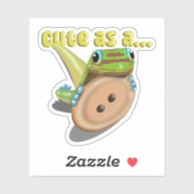 Niedlich als Button — GECKO