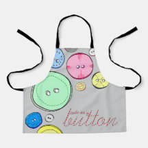 Niedlich als Button-Illustration