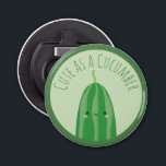 Niedlich als Gurke Funny Cutecumber Flaschenöffner<br><div class="desc">Du bist niedlich als Gurke!</div>