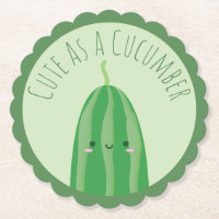 Niedlich als Gurke Funny Kawaii Cutecumber