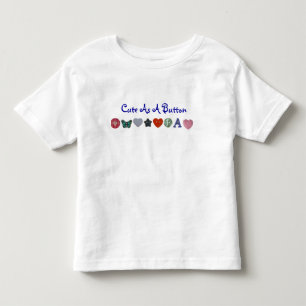 Niedlich als Taste Kleinkind T-shirt