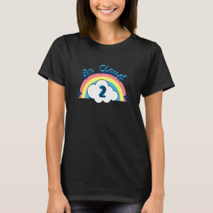 Niedlich am 2. Geburtstag für Mädchen und Geburtst T-Shirt