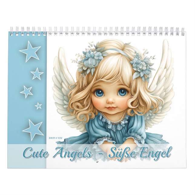 Niedlich Angels - Süße Engel Kalender (Titelbild)
