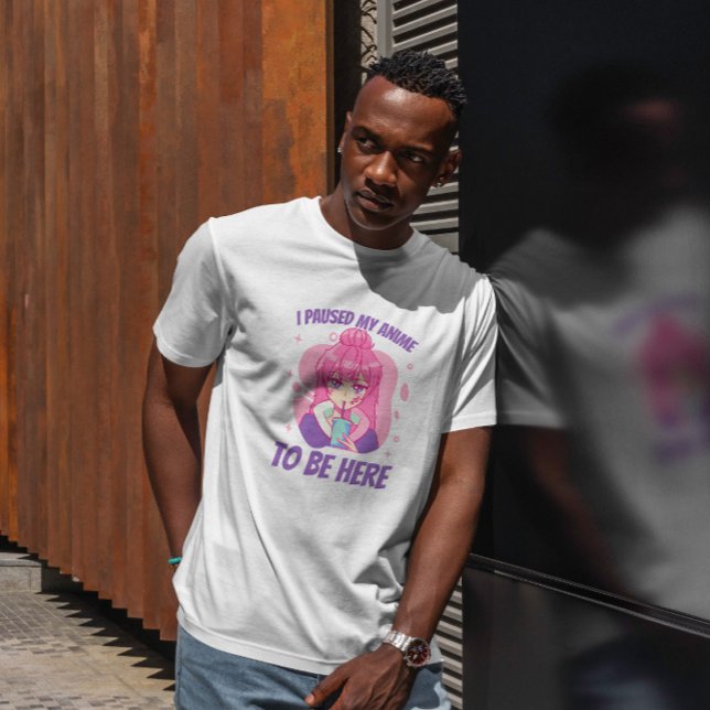 Niedlich Anime Girl Drink T-Shirt (Von Creator hochgeladen)